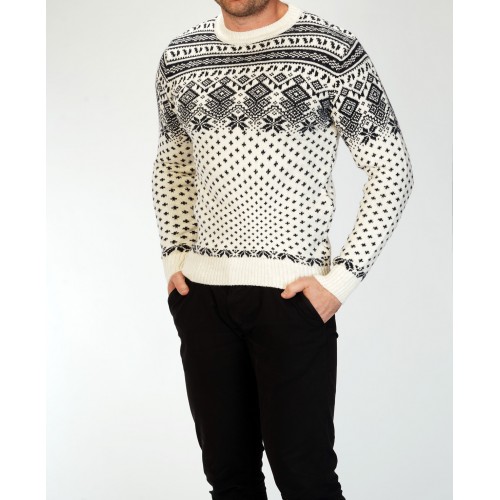 Vyriškas baltas Kalėdinis megztinis Grinch-Megztiniai-Vyrams