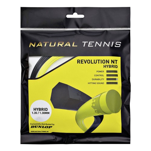 Stygos tenisui Dunlop NT HYBRID gelt 1.31/1.25mm-Stygos-Teniso aksesuarai