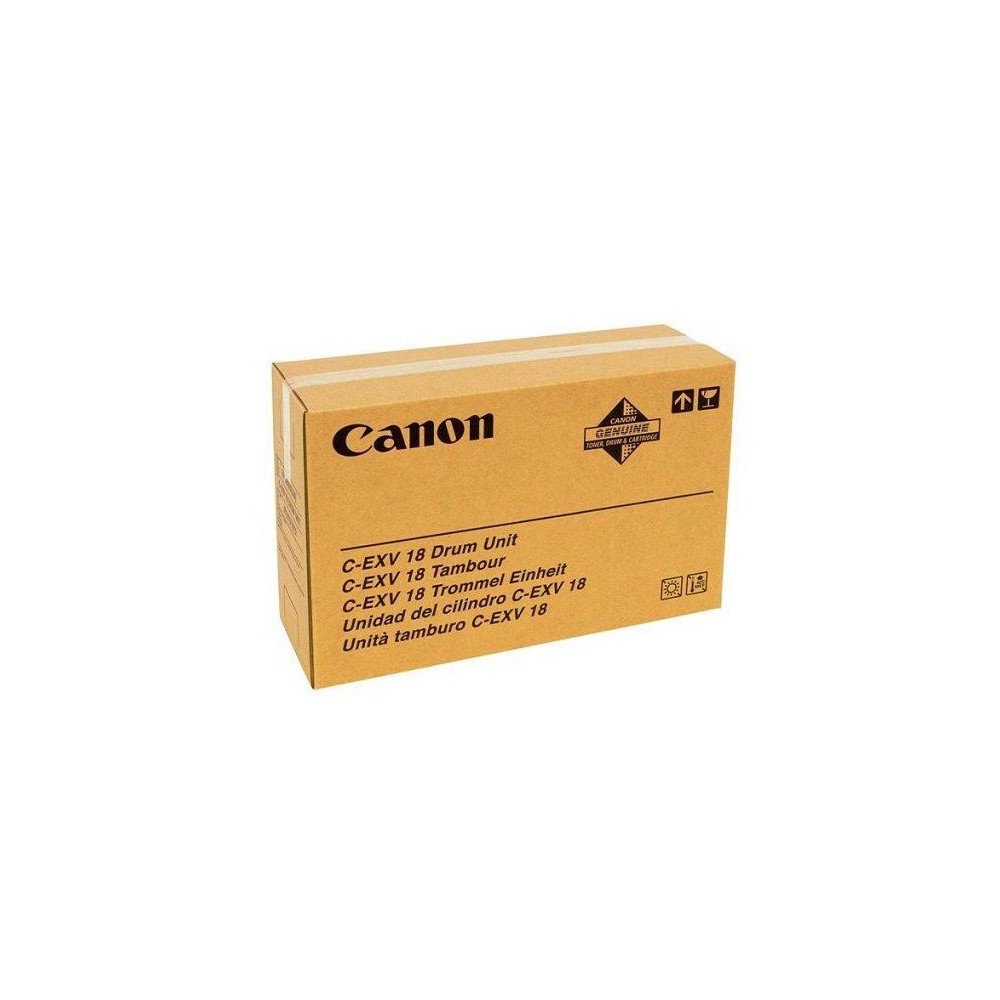 Kasetė būgno Canon EXV18 (0388B002) BK 26,9K OEM b-box-Būgno kasetės originalios-Spausdintuvų