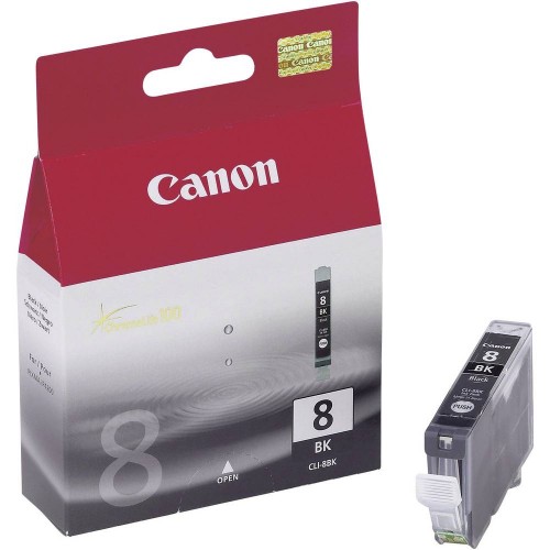 Kasetė Canon CLI-8Bk BK 420 psl. OEM expired-Rašalinės kasetės originalai-Spausdintuvų kasetės