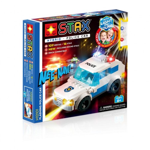 STAX Hybrid Signalizuojantis policijos automobilis-Paskutiniai vienetai-Žaislai
