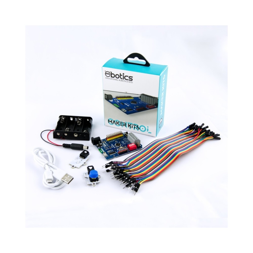 ROBOTIKOS PRADMENŲ RINKINYS EBOTICS Maker Kit Control ASSEKSX00007BL--
