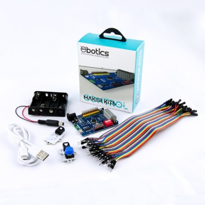ROBOTIKOS PRADMENŲ RINKINYS EBOTICS Maker Kit Control ASSEKSX00007BL--