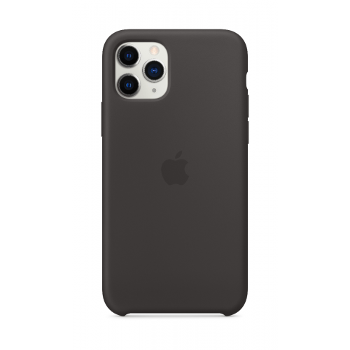 iPhone 11 Pro Silicone Case - Black-Dėklai-Mobiliųjų telefonų priedai
