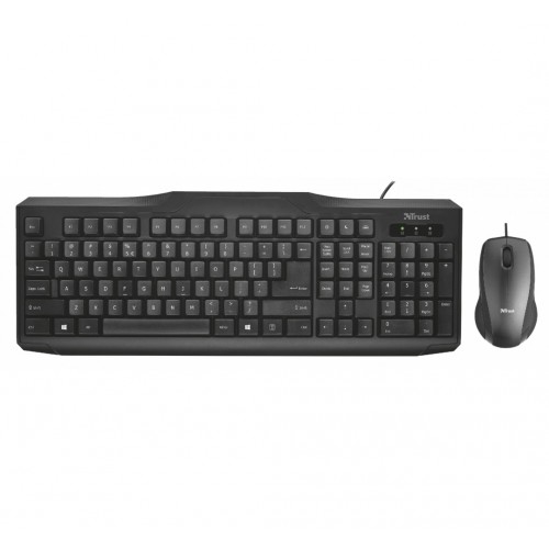 21392 Classicline Trust klaviatūra+pelė-Klaviatūros, pelės ir kilimėliai-Kompiuterių priedai