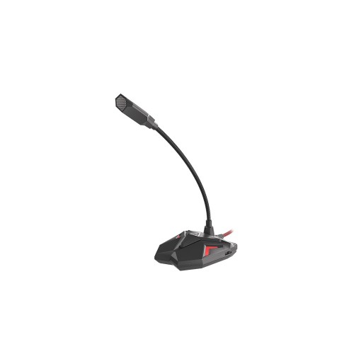 MIKROFONAS Genesis Gaming microphone Radium 100 USB 2.0, Black and red-Kompiuterių