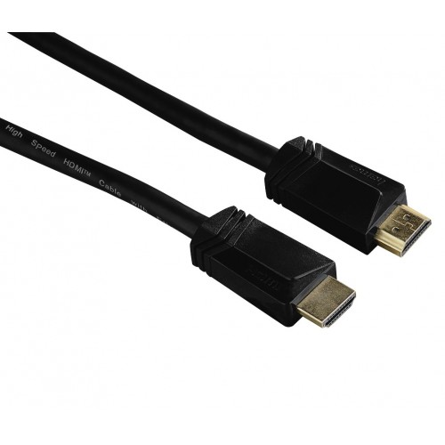 KABELIS HAMA High Speed HDMI™ Cable, plug - plug, Ethernet, gold-plated, 5.0 m-Kompiuteriniai