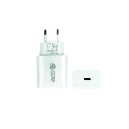 Kroviklis, USB Type-C: 220V, 18W-Krovikliai-Mobiliųjų telefonų priedai