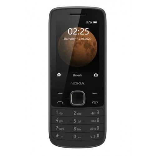 Mobilus telefonas NOKIA 225 4G Dual SIM TA-1316 Black-Mygtukiniai telefonai-Mobilieji telefonai